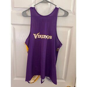 NFL Team Apparel Minnesota Vikings Tie Back Tank